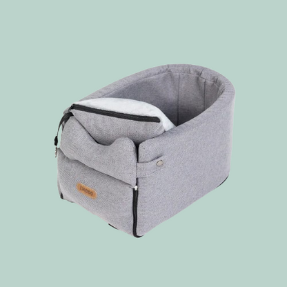 Sediolino Auto per Cani Piccoli e Gatti — Coprisedile Portatile Antiscivolo in Cotone