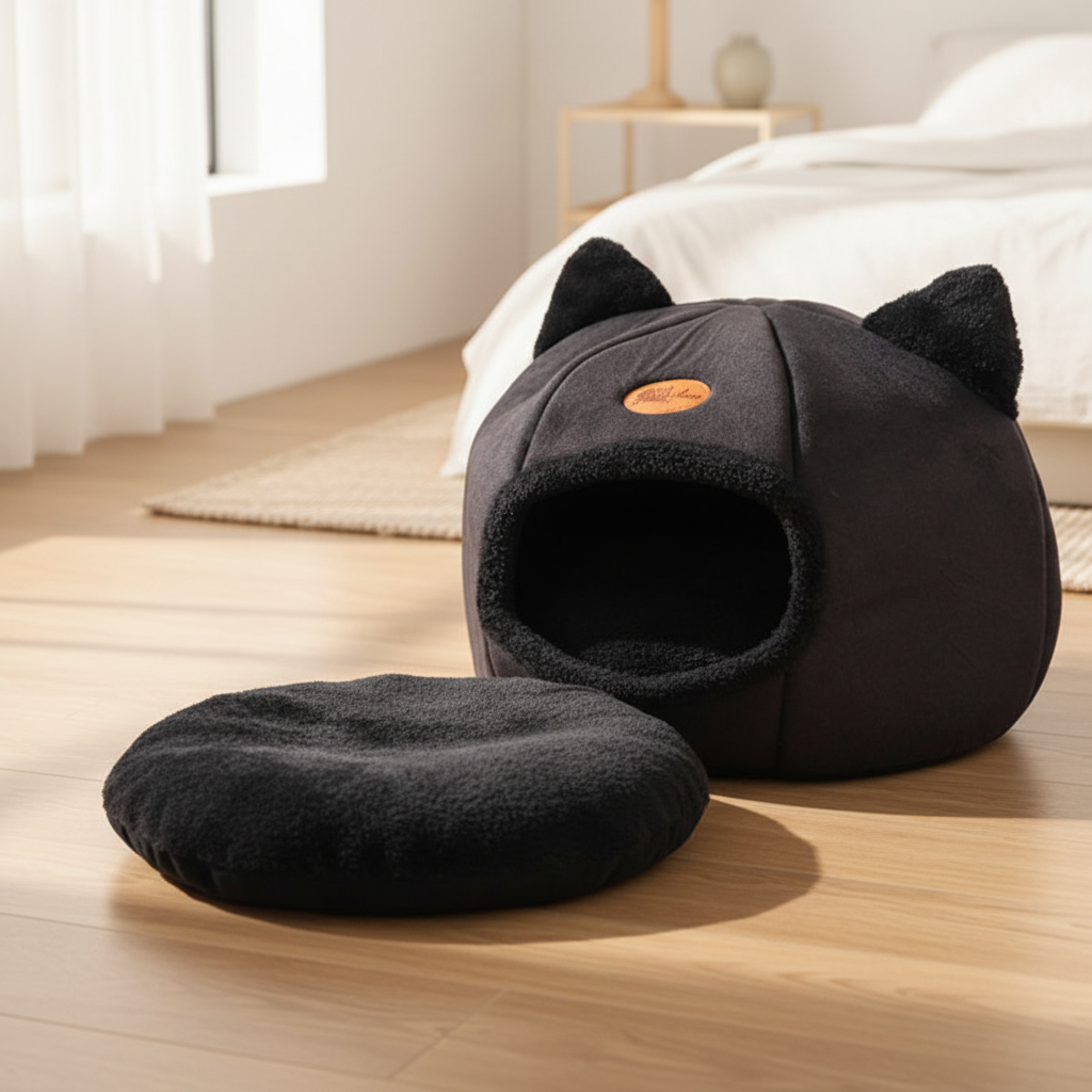 New Deep Sleep Comfort - Letto Cuccia per Gatti e Cani Morbido e Confortevole