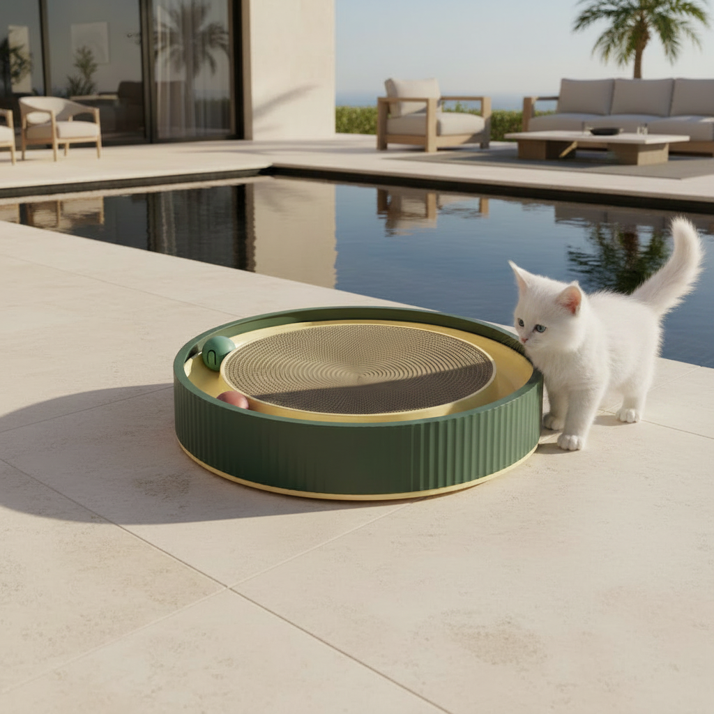 Antistress per Gatti - Tiragraffi Rotondo 45 cm
